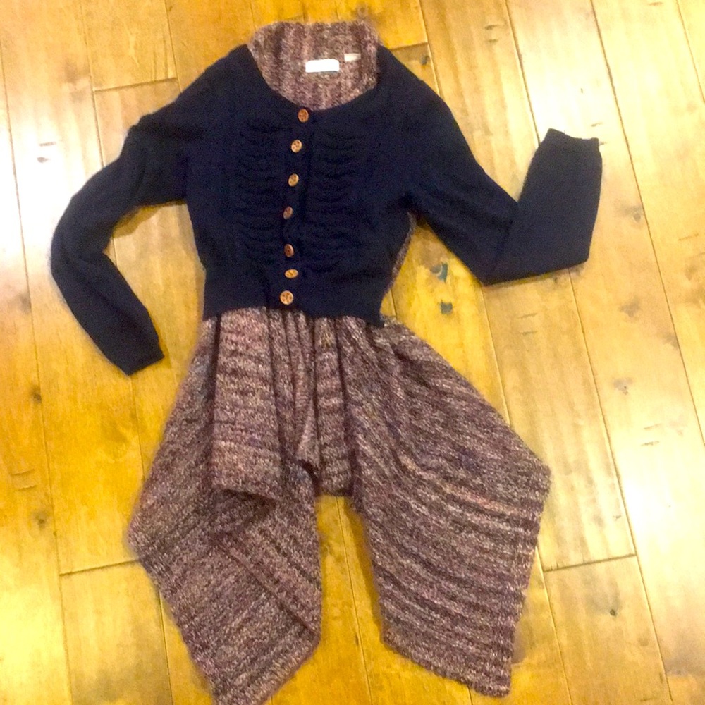 Anthropologie Sleeping on Snow Sweater